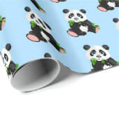 Verpackung von Papier-Panda Bären Geschenkpapier (Rolleneckpunkt)