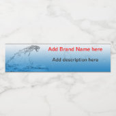 Verpackung Wasserflaschenetikett (Einzelnes Label)