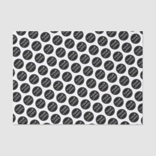 Verpackungen für kundenspezifische Logopapiere Seidenpapier (Vorderseite)