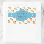 Verpackungs-Aufkleber Rechteckiger Aufkleber (Tasche)