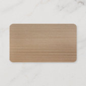 Verpackungs-, Lager- und Beförderungsunternehmen Visitenkarte (Rückseite)