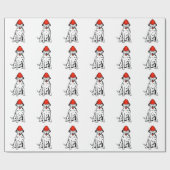 VERPACKUNGS-PAPIER-DALMATINERFIREDOG GESCHENKPAPIER (Flach)