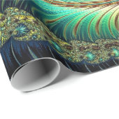 Verpackungs-Papier der Fraktal-Kunst-42 Geschenkpapier (Rolleneckpunkt)