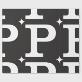 Verpackungs-Papier der Hauptstadts-P Geschenkpapier (Flach)