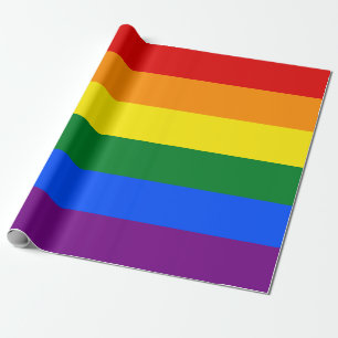 VERPACKUNGS-PAPIER DER REGENBOGEN-GAY GESCHENKPAPIER