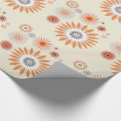 Verpackungs-Papier des Blumen-Muster-4 Geschenkpapier (Ecke)