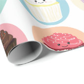 Verpackungs-Papier-Kuchen-Süssen Geschenkpapier (Rolleneckpunkt)