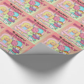 Verpackungs-Papier Prinzessin-Birthday Party Geschenkpapier (Ecke)