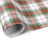 Verpackungs-Papier Stewart-König-George Tartan Geschenkpapier (Rolleneckpunkt)