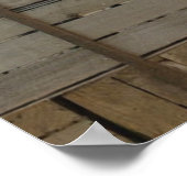 Verpackungsablage für den Versand von Orangen Onta Poster (Ecke)