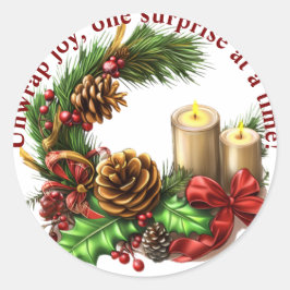 Verpackungsaufkleber Runder Aufkleber