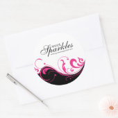 Verpackungsaufkleber Runder Aufkleber (Umschlag)