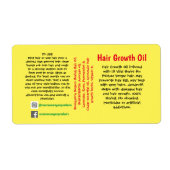 Verpackungsetikett (Vorne)