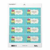 Verpackungsetiketten für Bäckereien (Vorne)