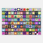 Verpackungsfolien für Collage Geschenkpapier Set (Vorderseite)