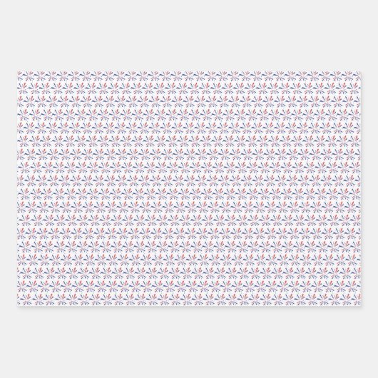 Verpackungspapier aus den USA Geschenkpapier Set (Vorderseite 3)