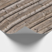 Verpackungspapier aus Holz Geschenkpapier (Ecke)