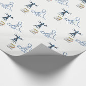 Verpackungspapier Chiropraktor Geschenkpapier (Ecke)
