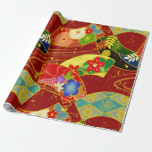 Verpackungspapier für abstrakte Blume Geschenkpapier (Ungerollt)