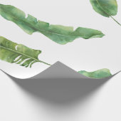 Verpackungspapier für Bananen-Blätter Geschenkpapier (Ecke)