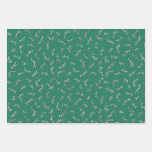 Verpackungspapier für Blätter und Blumen (Vorderseite 3)