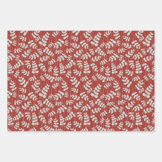 Verpackungspapier für Blätter und Blumen (Vorderseite)