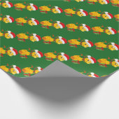 Verpackungspapier für das erste Weihnachtsgeschenk Geschenkpapier (Ecke)