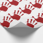 Verpackungspapier für den Blutdruck Geschenkpapier (Ecke)