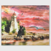 Verpackungspapier für den Deutschen Schäferhund Geschenkpapier (Flach)