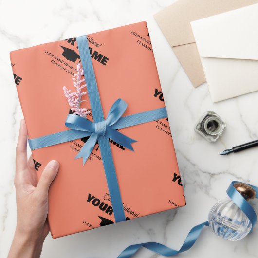 Verpackungspapier für die Farbabstufung Geschenkpapier (Schenken)