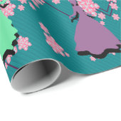 Verpackungspapier für die Weihnachtsprinzessin-Sil Geschenkpapier (Rolleneckpunkt)