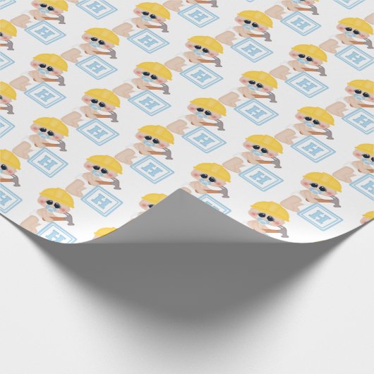 Verpackungspapier für Kleinkinder Geschenkpapier (Ecke)