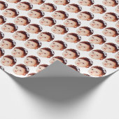 Verpackungspapier für personalisiertes Foto Geschenkpapier (Ecke)