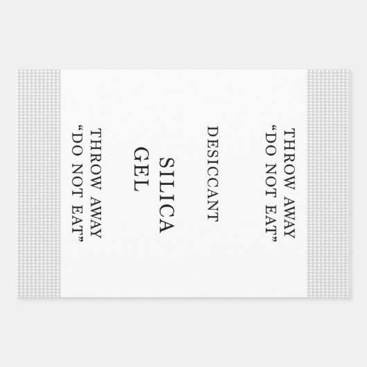 Verpackungspapier für Silikon-Gel-Pack Geschenkpapier Set (Vorderseite 3)