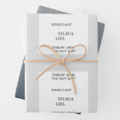 Verpackungspapier für Silikon-Gel-Pack Geschenkpapier Set (Beispiel)