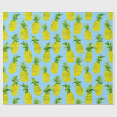 Verpackungspapier für tropisches Ananas-Party Geschenkpapier (Flach)