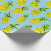Verpackungspapier für tropisches Ananas-Party Geschenkpapier (Ecke)