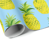 Verpackungspapier für tropisches Ananas-Party Geschenkpapier (Rolleneckpunkt)
