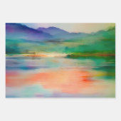 Verpackungspapier für Wasserfarben Geschenkpapier Set (Vorderseite 2)