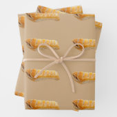 Verpackungspapier für Wurst Geschenkpapier Set (Beispiel)