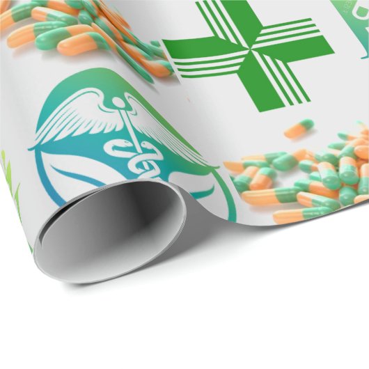 Verpackungspapier Geschenkpapier (Rolleneckpunkt)