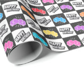 Verpackungspapier Geschenkpapier (Rolleneckpunkt)