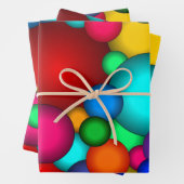 Verpackungspapier Geschenkpapier Set (Beispiel)