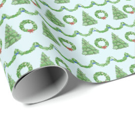 Verpackungspapier Hidden Animals Holiday Geschenkpapier