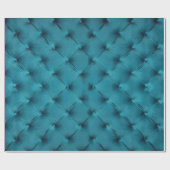Verpackungspapier mit aquamariner capitone geschenkpapier (Flach)