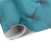 Verpackungspapier mit aquamariner capitone geschenkpapier (Rolleneckpunkt)