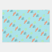 Verpackungspapier von Pastel Cactus Geschenkpapier Set (Vorderseite 3)