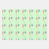 Verpackungspapier von Pastel Cactus Geschenkpapier Set (Vorderseite 2)