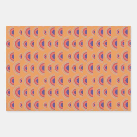 Verpackungspapierblätter Geschenkpapier Set (Vorderseite 3)