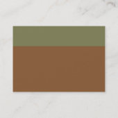 VerpackungsVisitenkarte Visitenkarte (Rückseite)